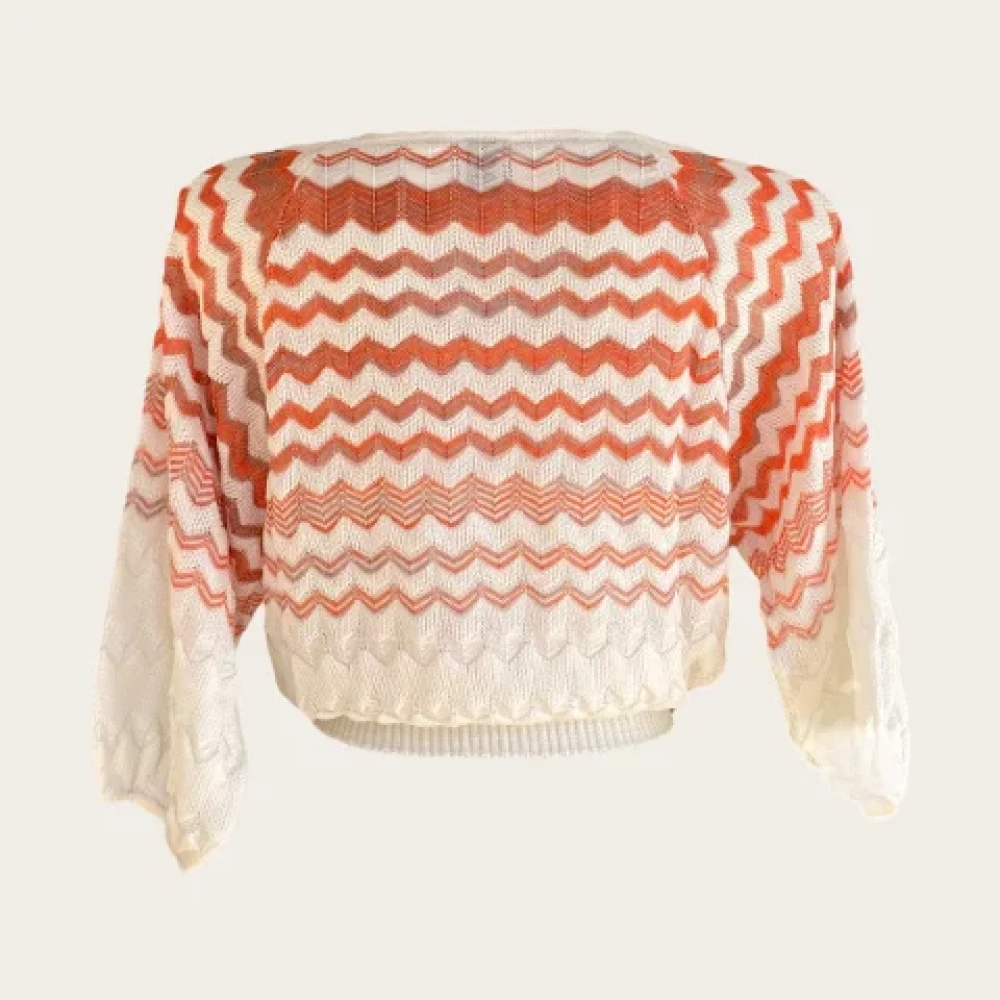 Missoni Pre-owned Fabric tops White Dames