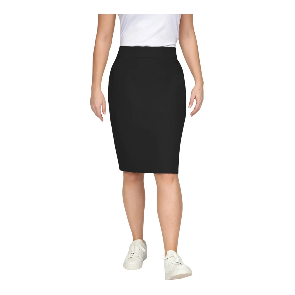 2-Biz Potloodrok Zwarte Kant Black Dames