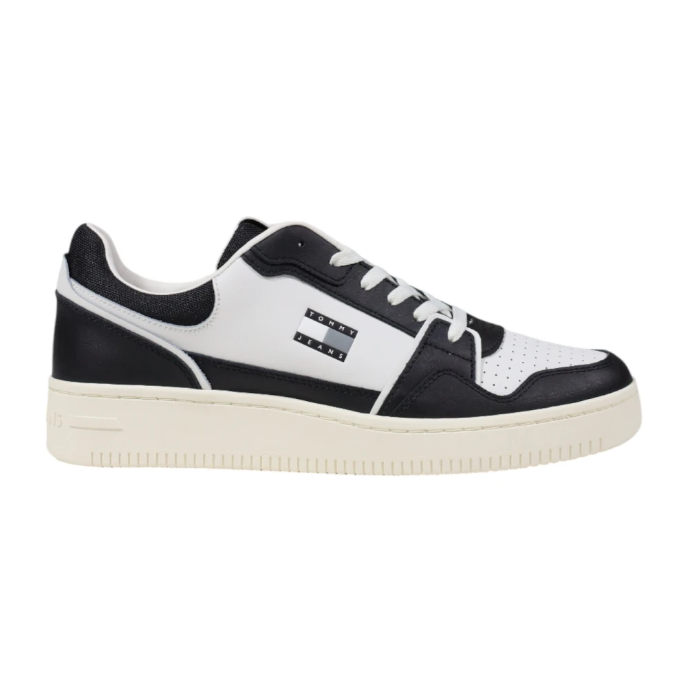 Tommy Hilfiger Black Polyurethane Men Sneaker - EU44/US11 - Image 2