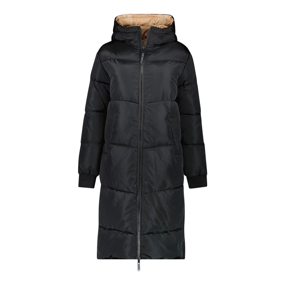 Cars Omkeerbare Zwarte Parka | Stijlvolle Dameskleding Black Dames