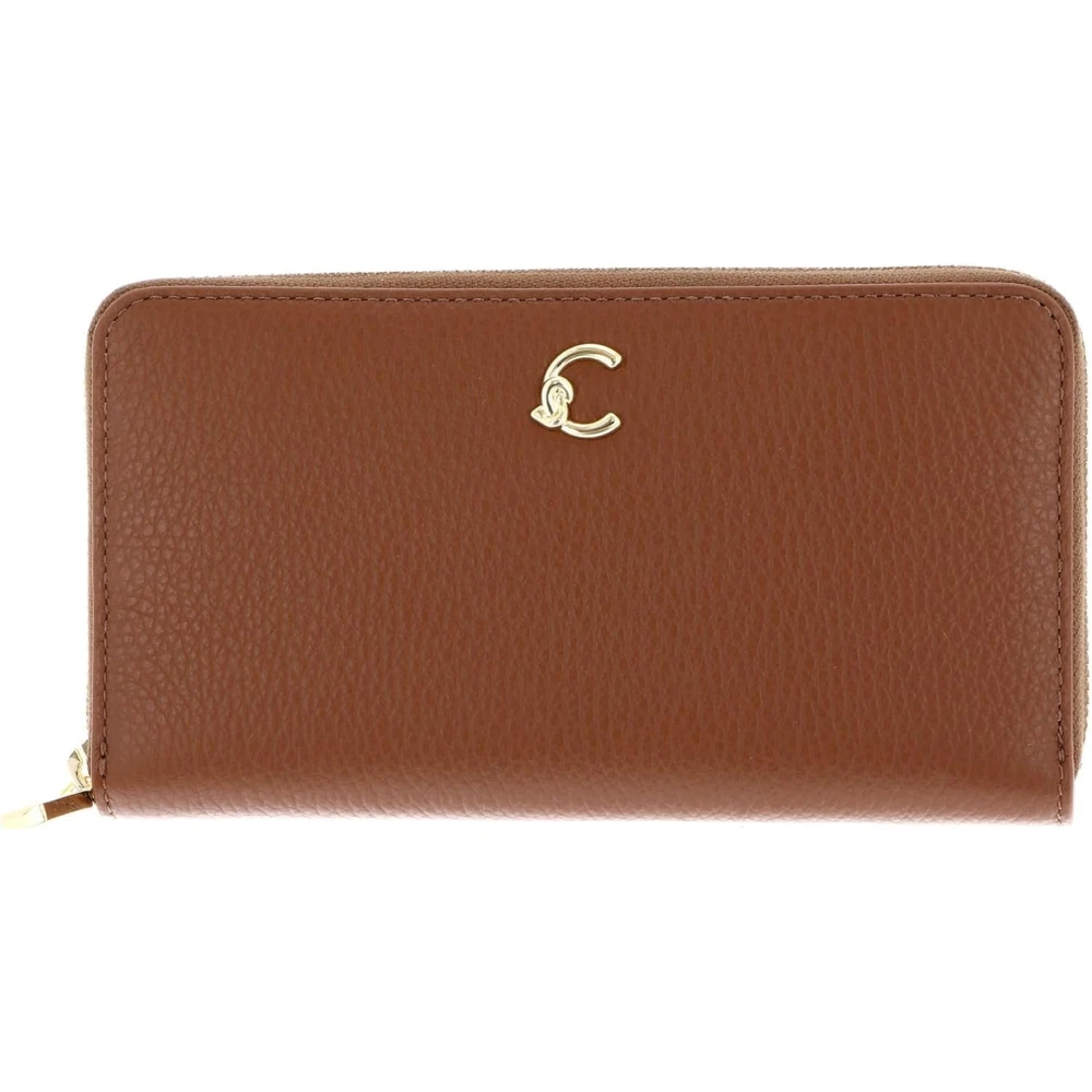 Coccinelle Women's Brown Wallets & Cardholders, One Size, Metallic Soft Wallet