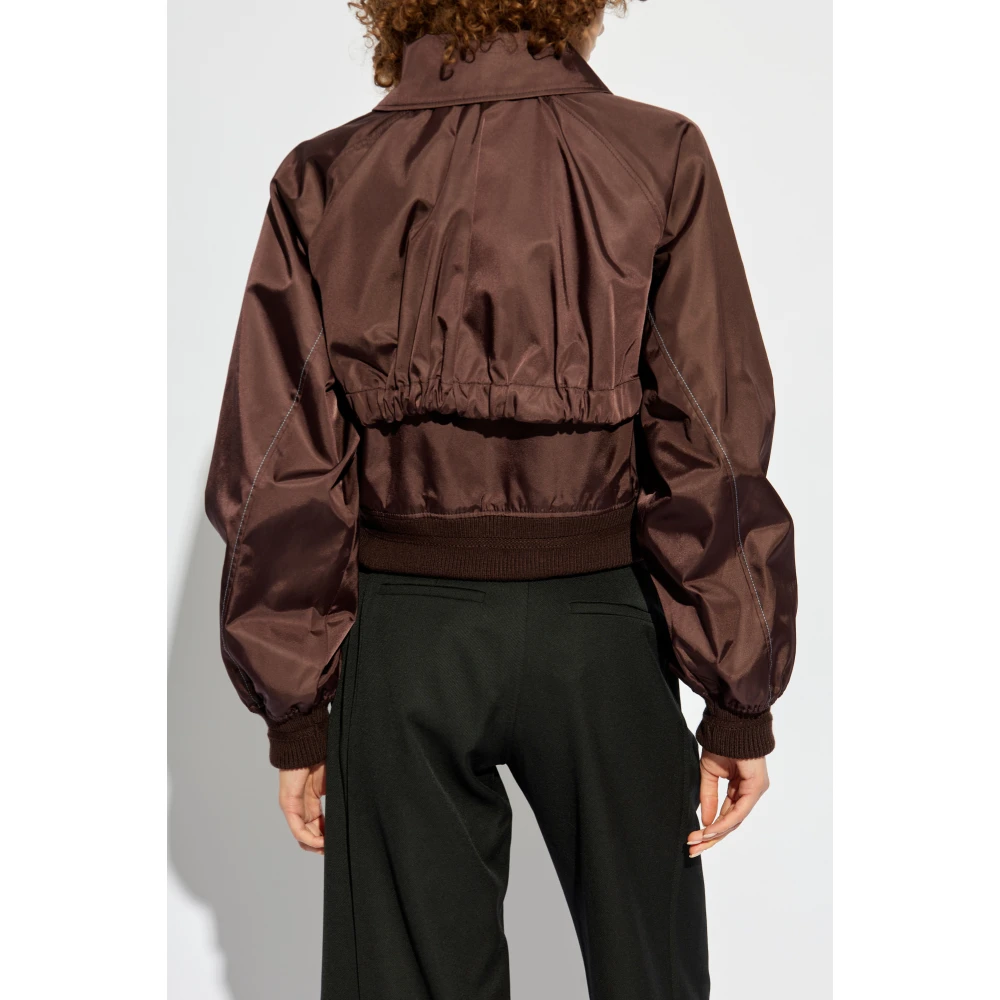 Victoria Beckham Korte jas Brown Dames