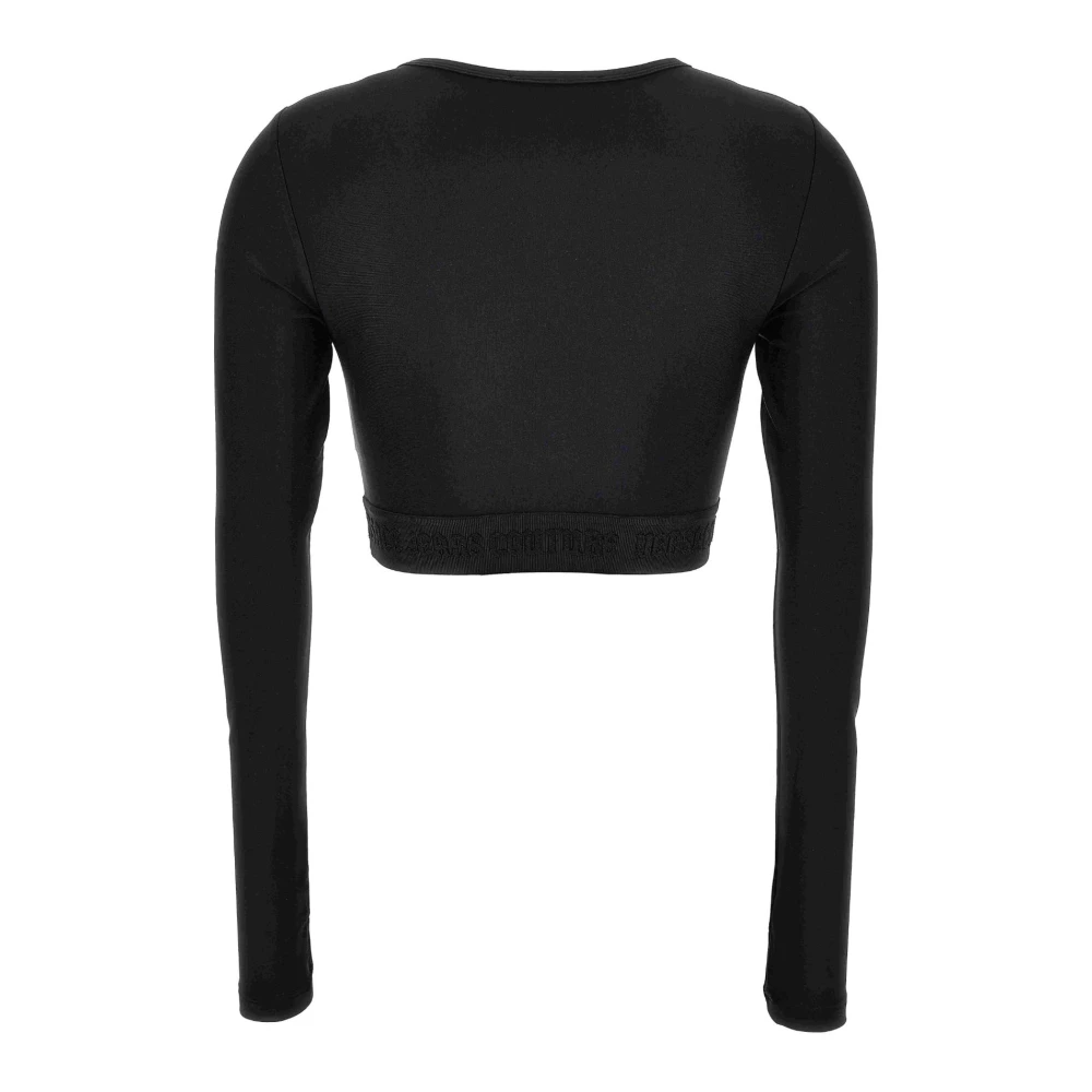 Versace Jeans Couture T-shirts en Polos Black Dames
