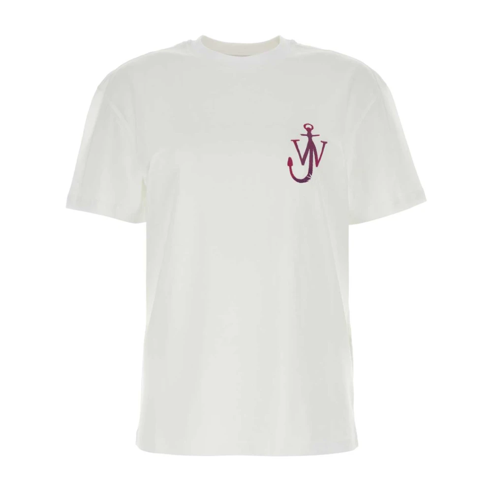 JW Anderson Natuurlijk Zoete T-shirt White Dames