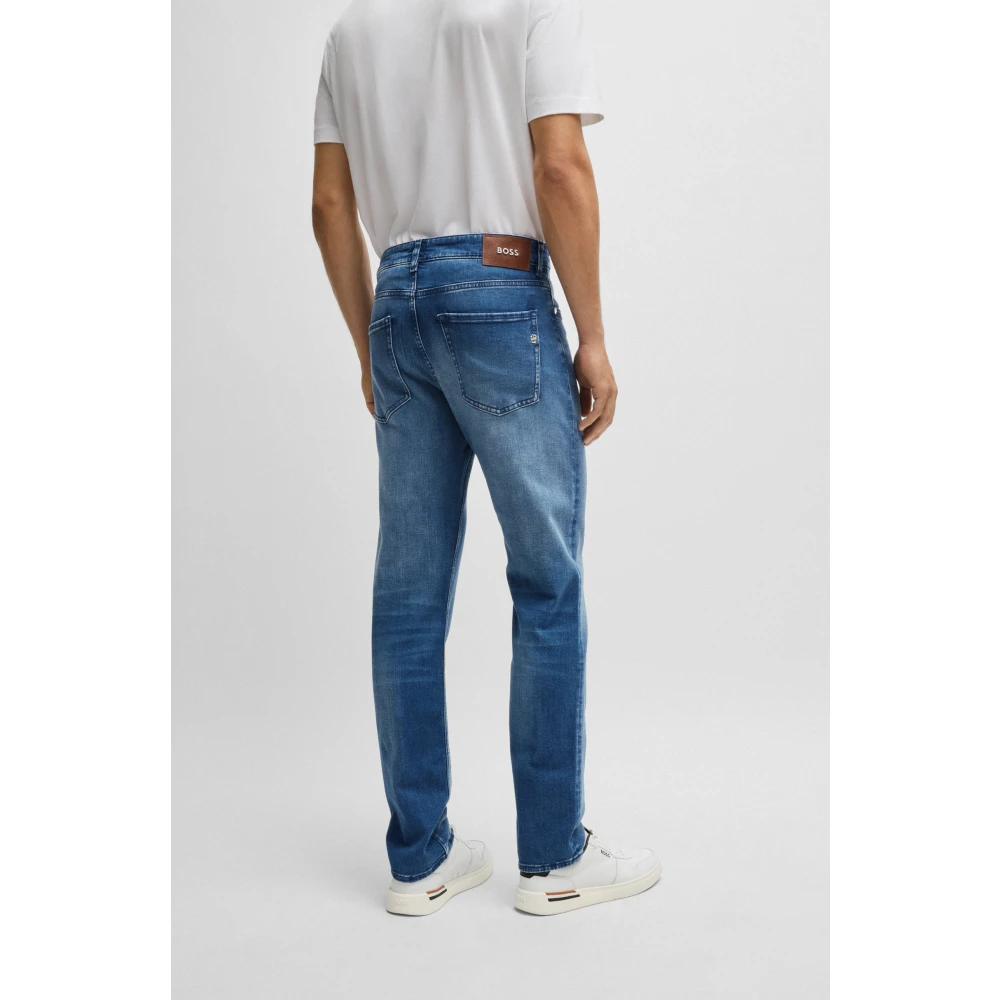 Hugo Boss Slim-fit Jeans voor Heren Blue Heren