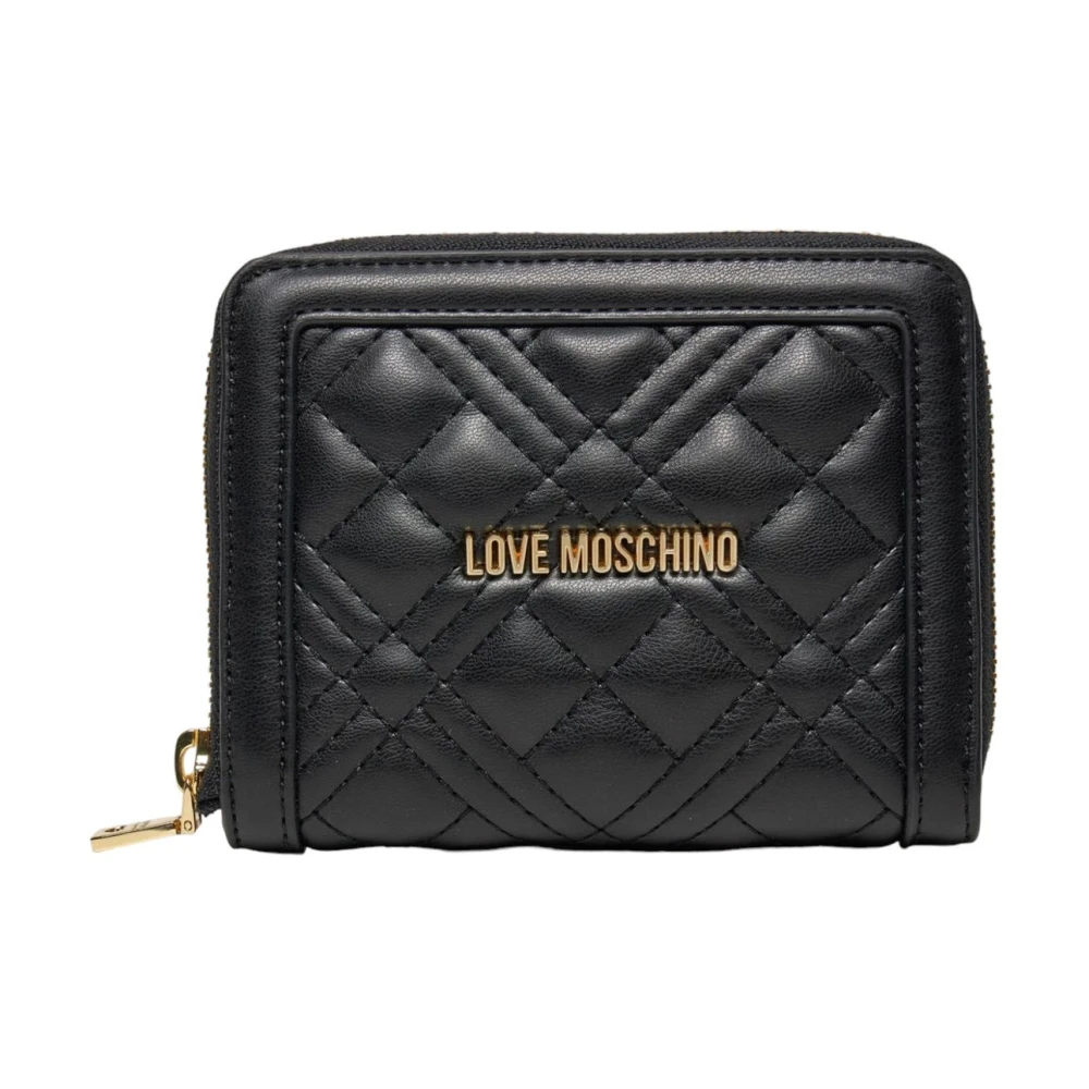 Love Moschino Damesportemonnee met muntvak Black Dames