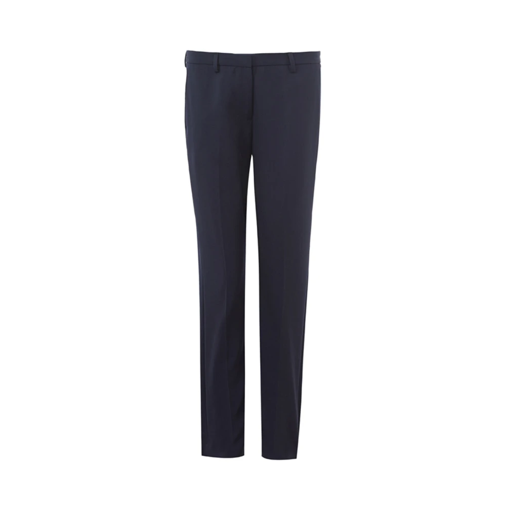 Lardini Women's Blue Wool Trousers