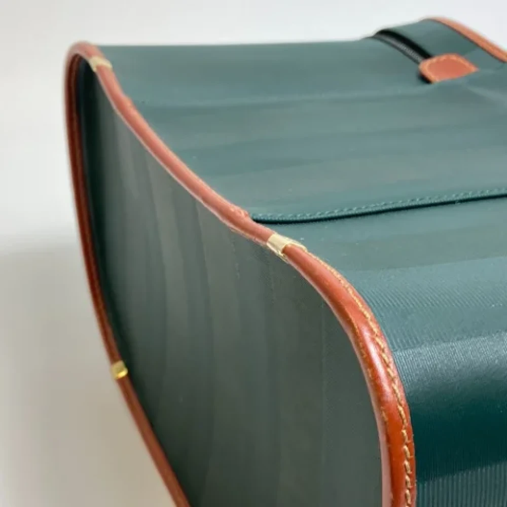 Fendi Vintage Pre-owned Leather fendi-bags Green Dames