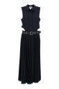 robe-bleue-avec-ceinture