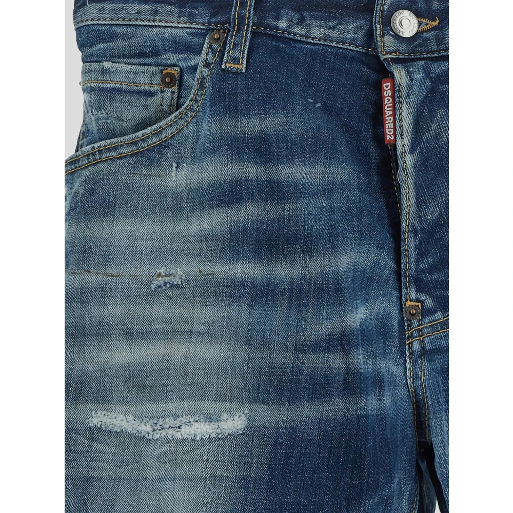 Dsquared2 Heren Denim Mode Blue Heren