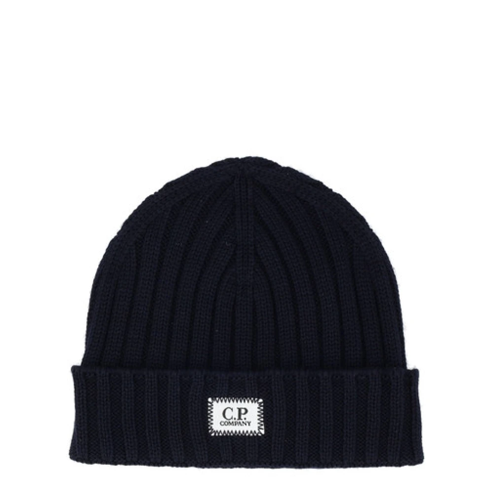 C.P. Company Merino Wool Eclipse Sweater Black Heren