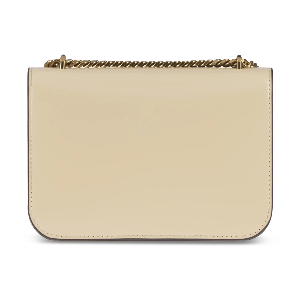 TORY BURCH Omkeerbare Schoudertas in Spazzolato Beige Dames