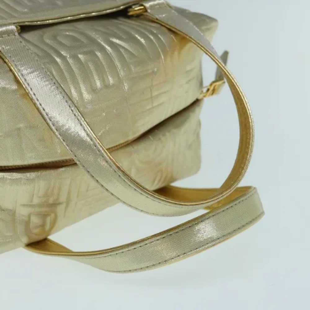 Fendi Vintage Pre-owned Fabric fendi-bags Yellow Dames