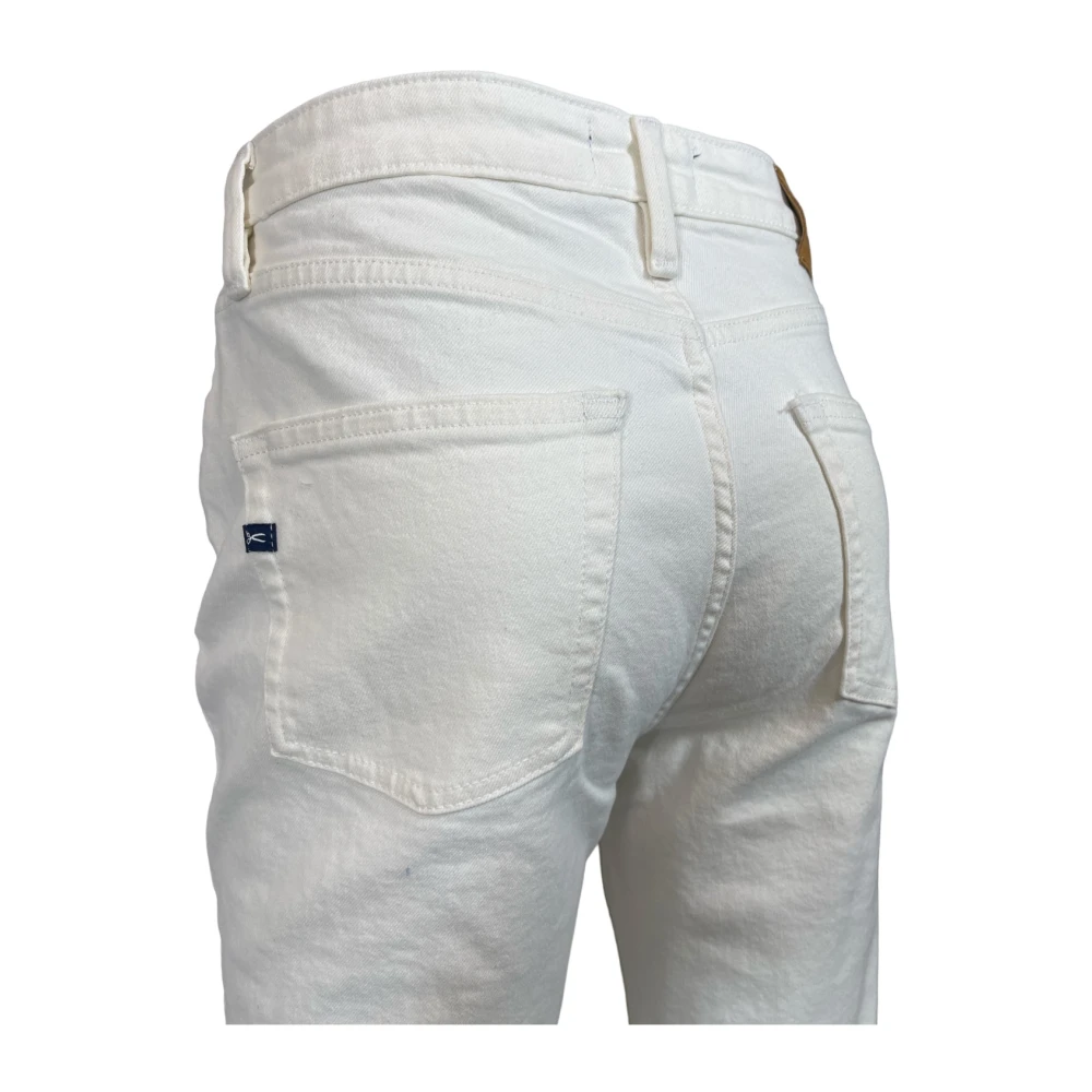 Denham Slim Fit Witte Dames Jeans Stretch White Heren