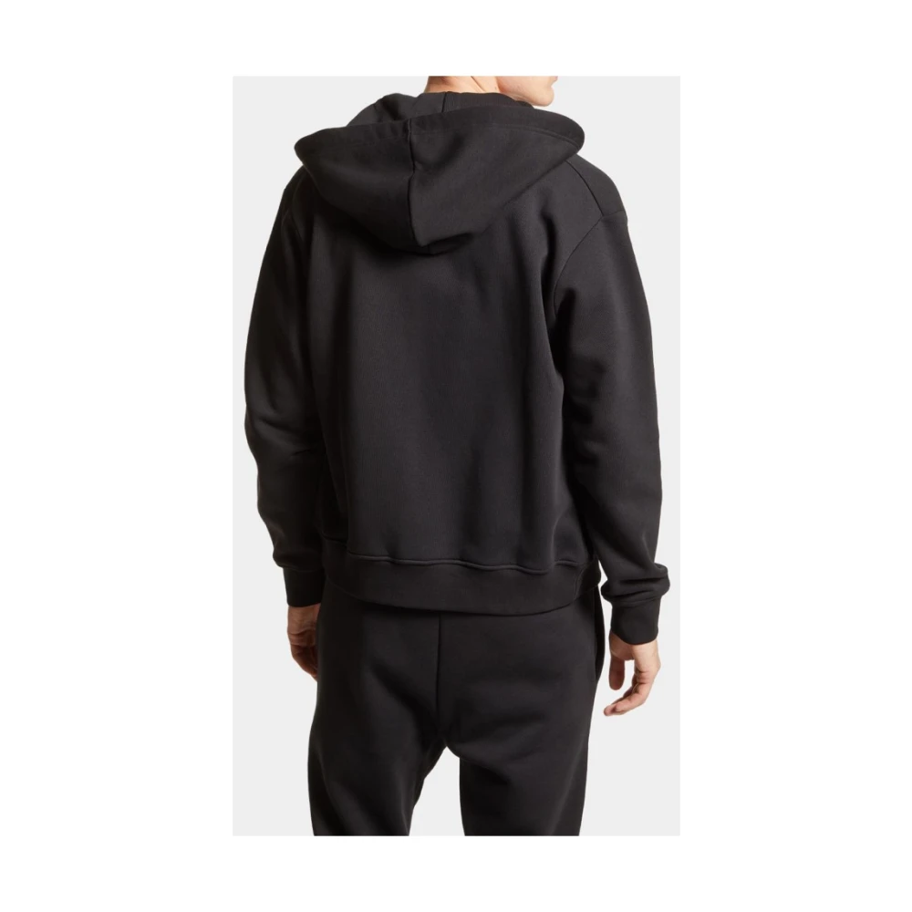 Dsquared2 Esdoornblad Rits Hoodie Cool Fit Black Heren