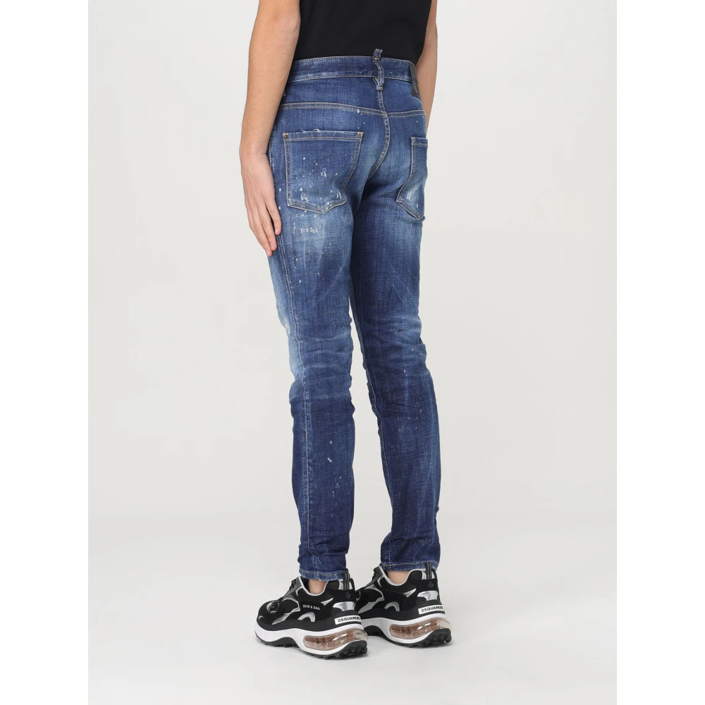 Dsquared2 Skater Jean Broek voor Mannen Blue Heren