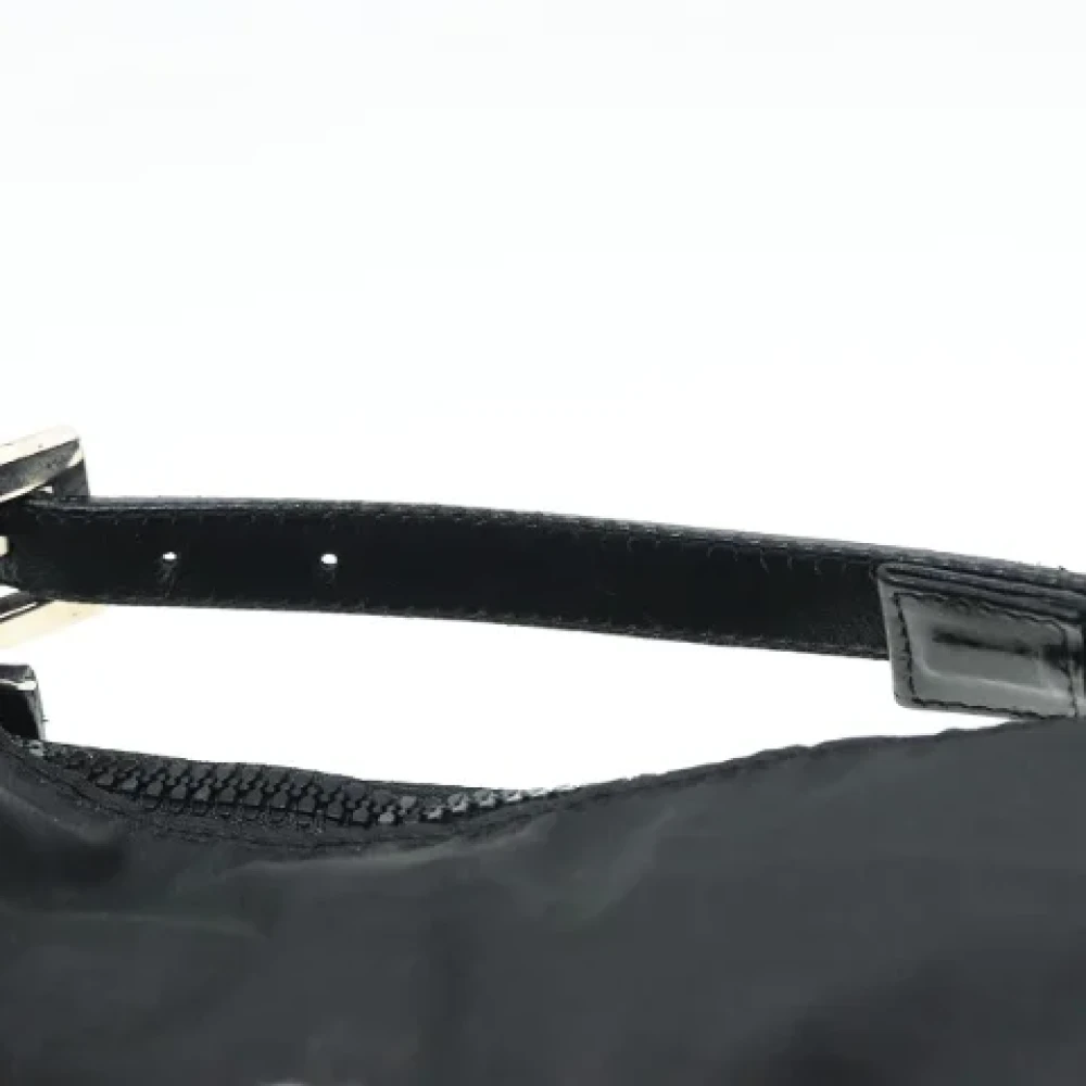 Fendi Vintage Pre-owned Canvas handbags Gray Dames