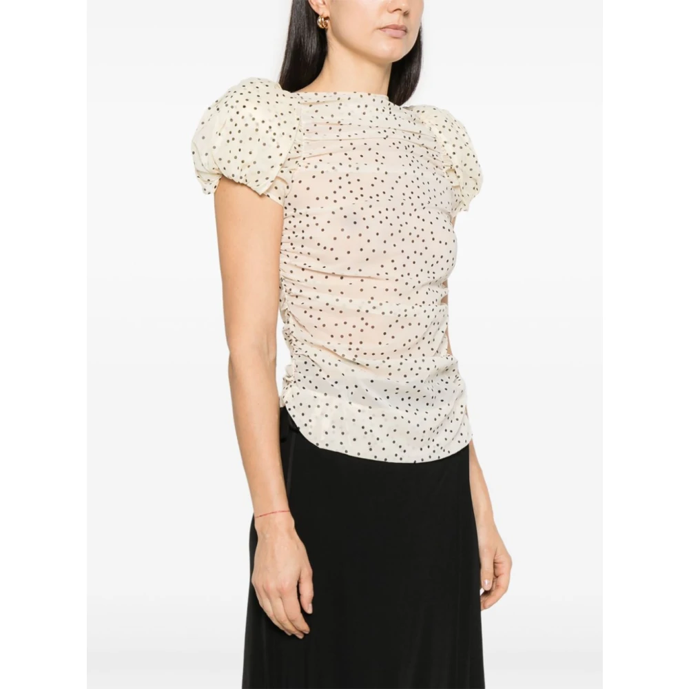 Magda Butrym Beige Shirts voor Vrouwen Ss25 Beige Dames