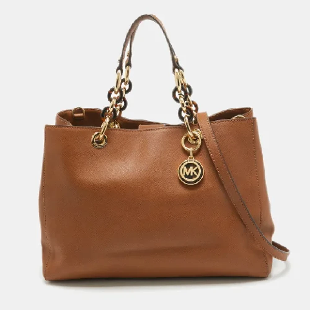 Michael Kors Pre-owned Leather handbags Brown Dames