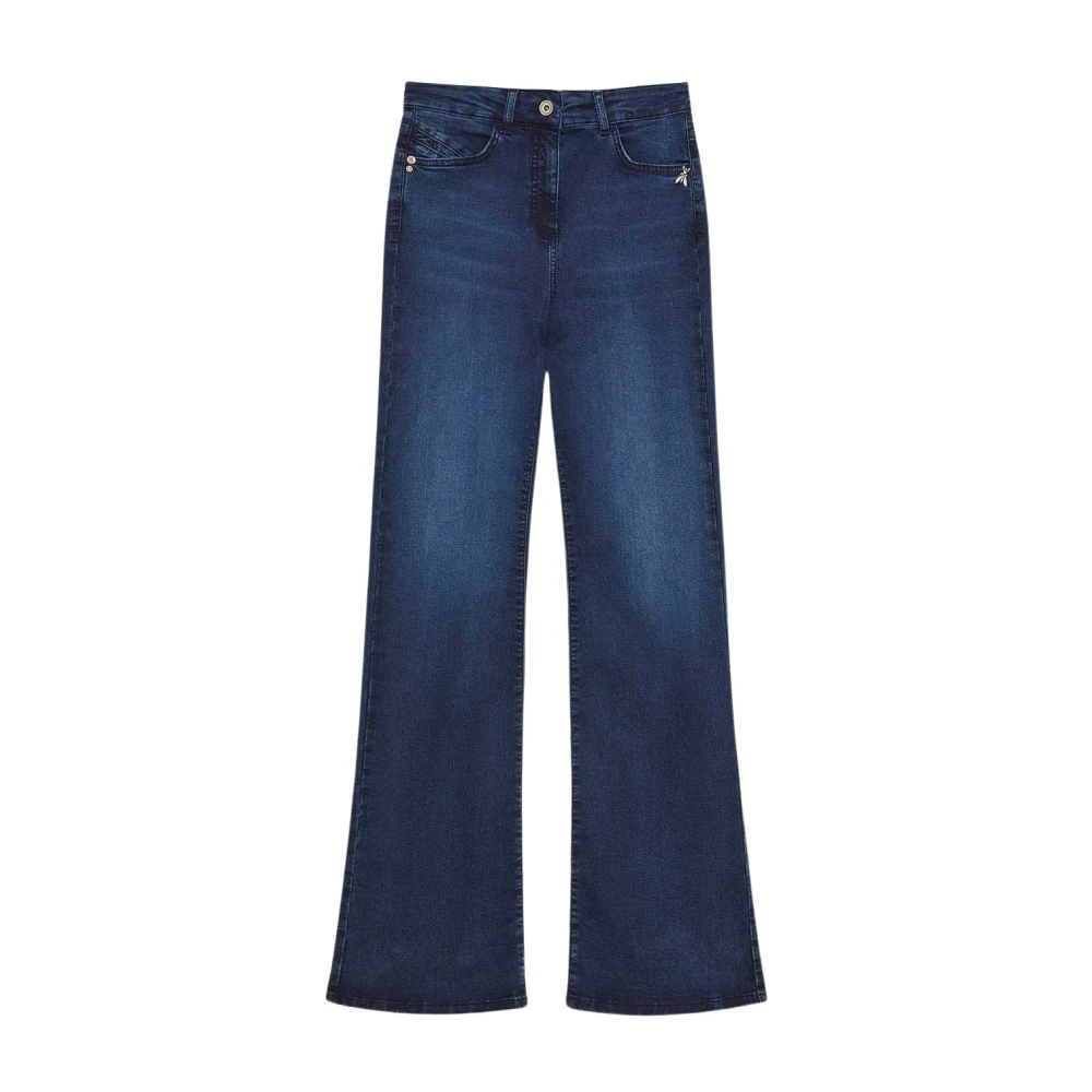 PATRIZIA PEPE Denim Jegging Broek Art. Cp0937D1Hib Blue Dames
