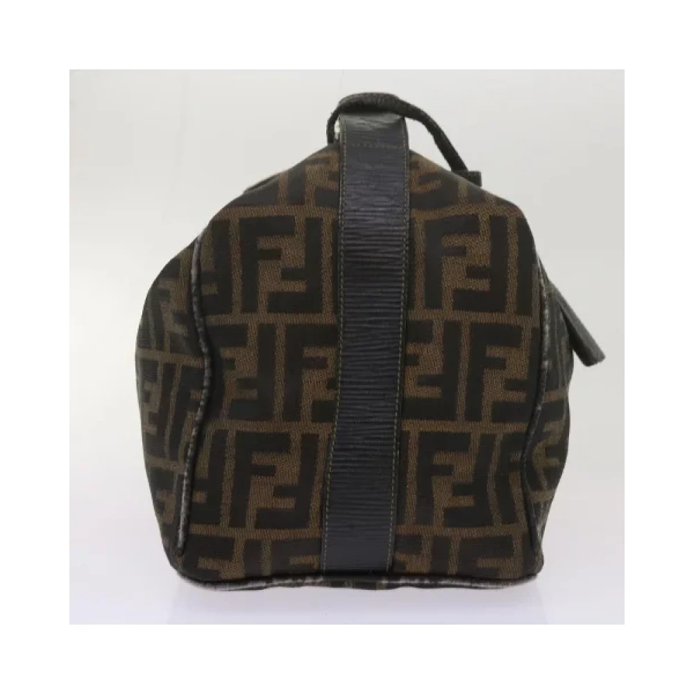 Fendi Vintage Pre-owned Canvas handbags Brown Dames