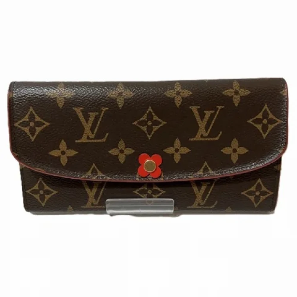 Louis Vuitton Vintage Pre-owned Canvas wallets Brown Dames