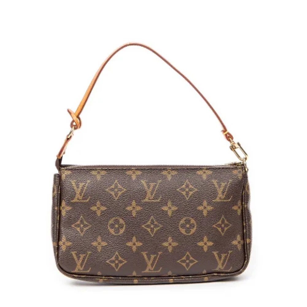 Louis Vuitton Vintage Pre-owned Canvas louis-vuitton-bags Brown Dames