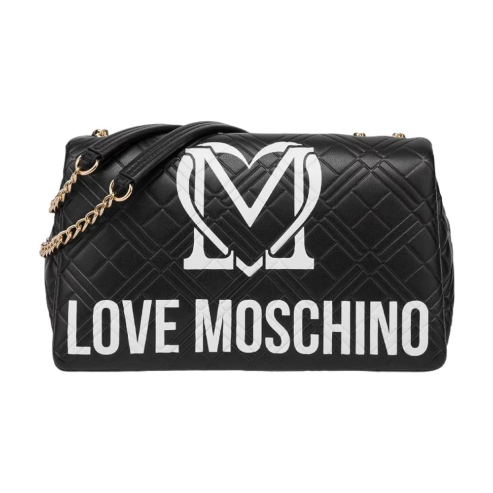 Moschino Zwarte synthetische dames crossbody tas Black Dames