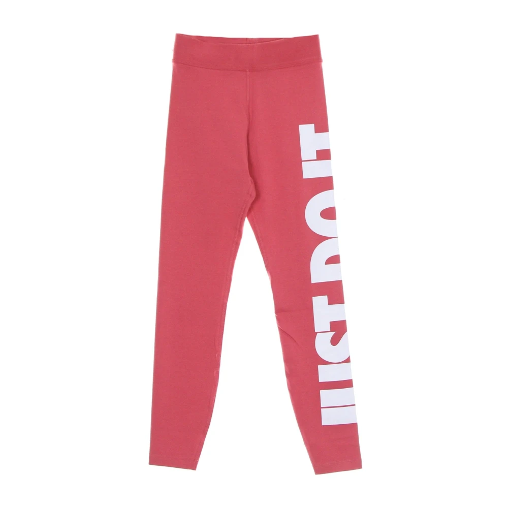 Nike Hoge Taille Essential Legging Just Do It Pink Dames