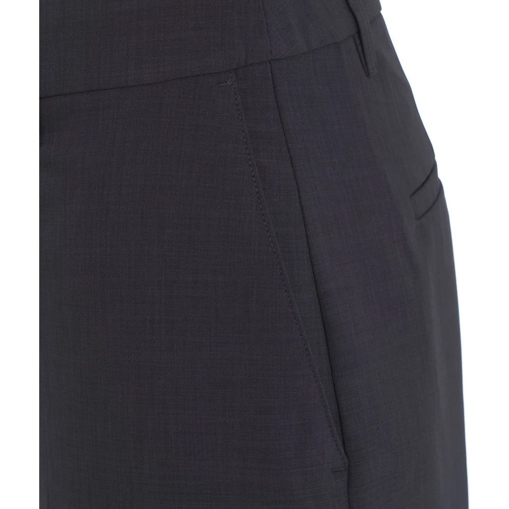 Birgitte Herskind Blauwe Bermuda Broek Verhoog Stijl Blue Dames