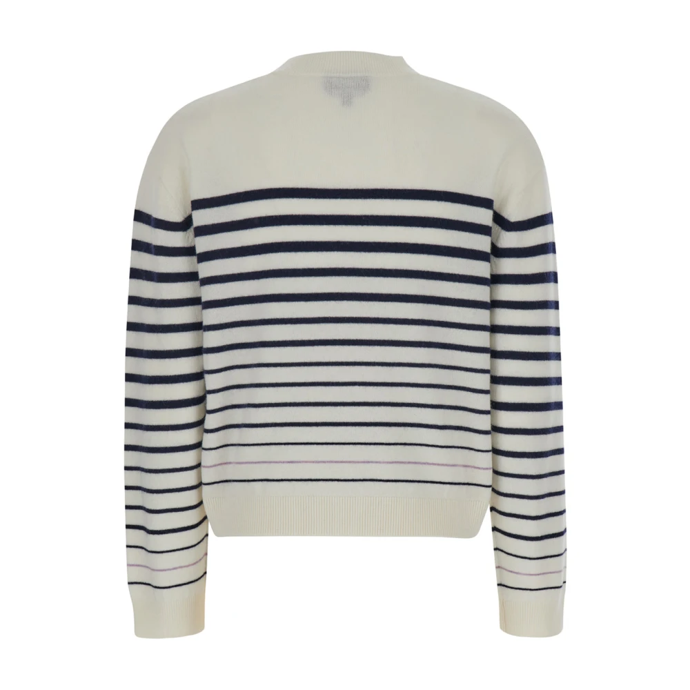 A.p.c. Witte Sweater Pull Billie White Dames