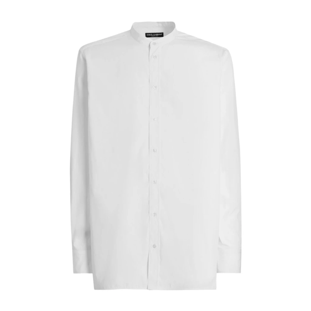 Dolce & Gabbana Men's White Cotton Shirt