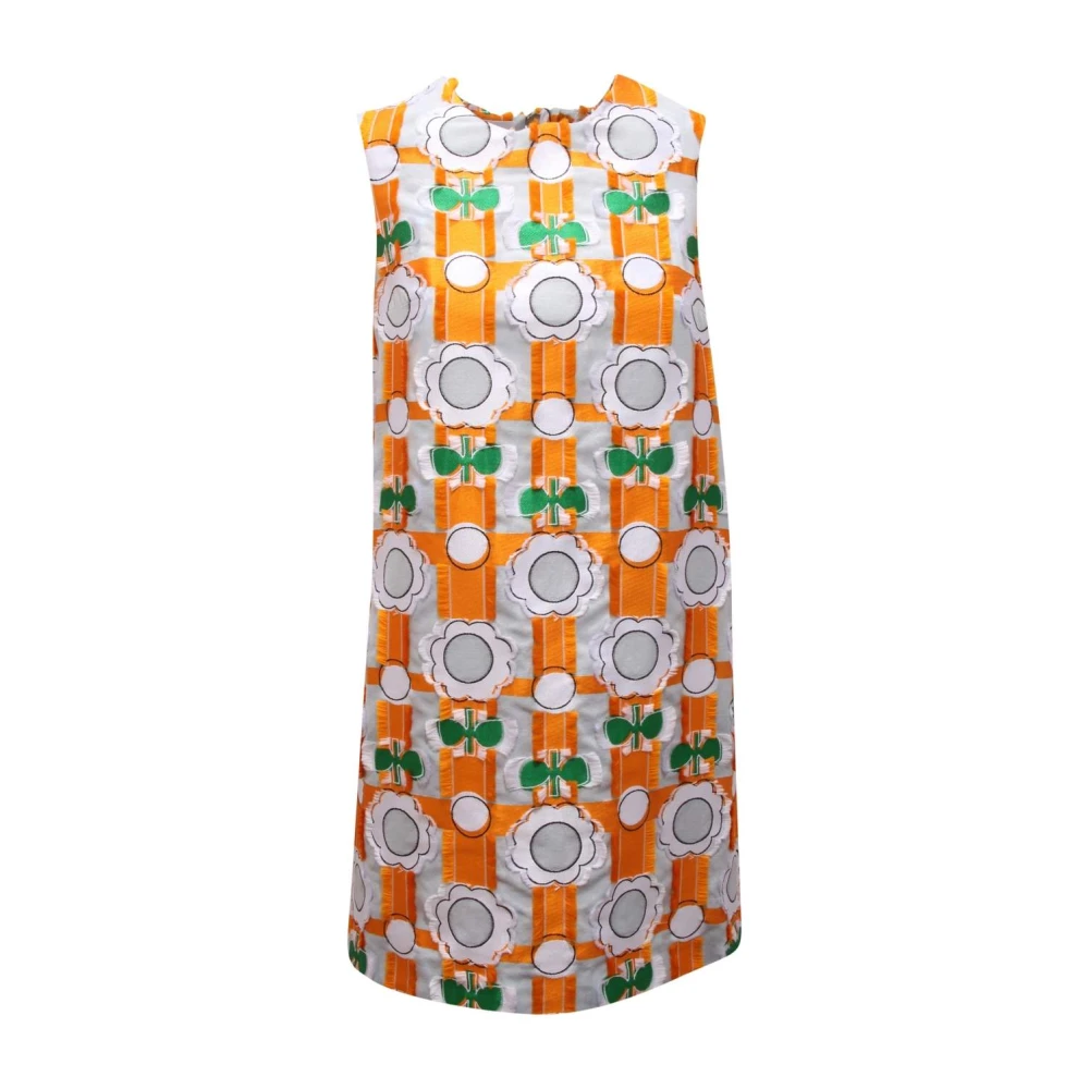 Dondup Multicolor Wo Dress - Female - Short Dresses - S - Dresses