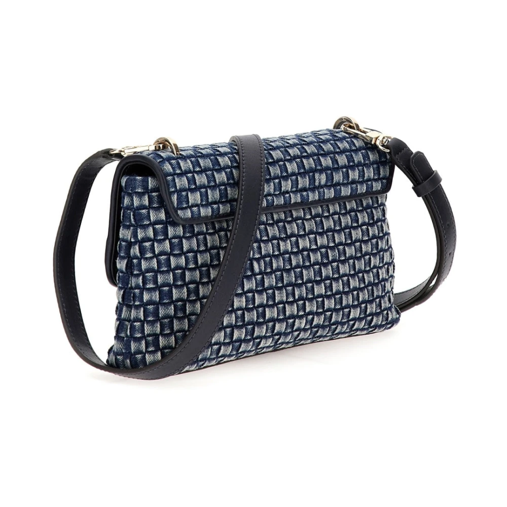 Guess Denim Hobo Tas Majka Stijl Blue Dames