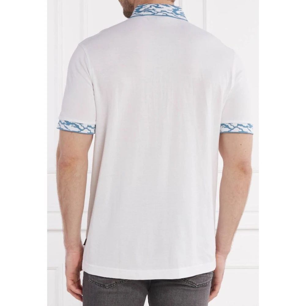 Hugo Boss Ocean Detail Polo White Heren