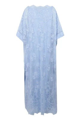 Embellished Lace Kaftan