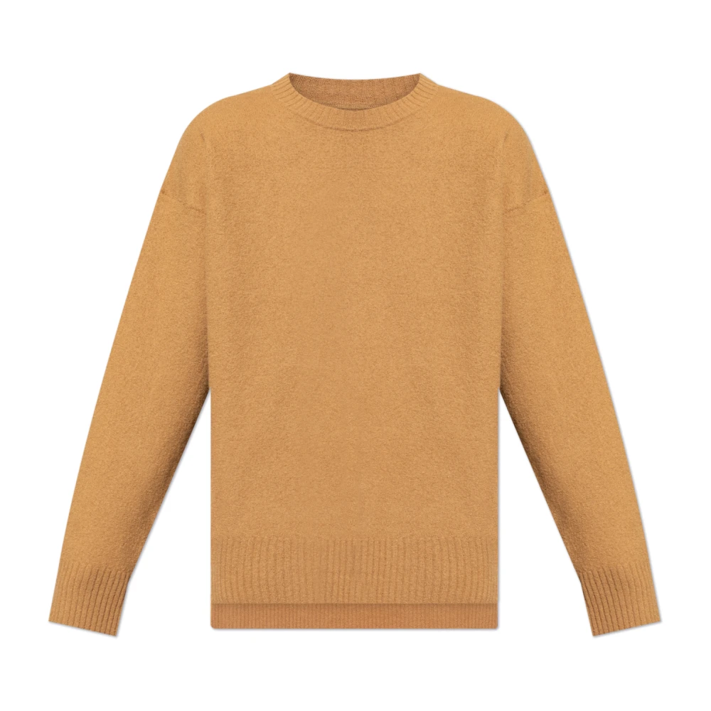 Jil Sander Uomo Marrone - Maglione Di Lana - Knitwear - L