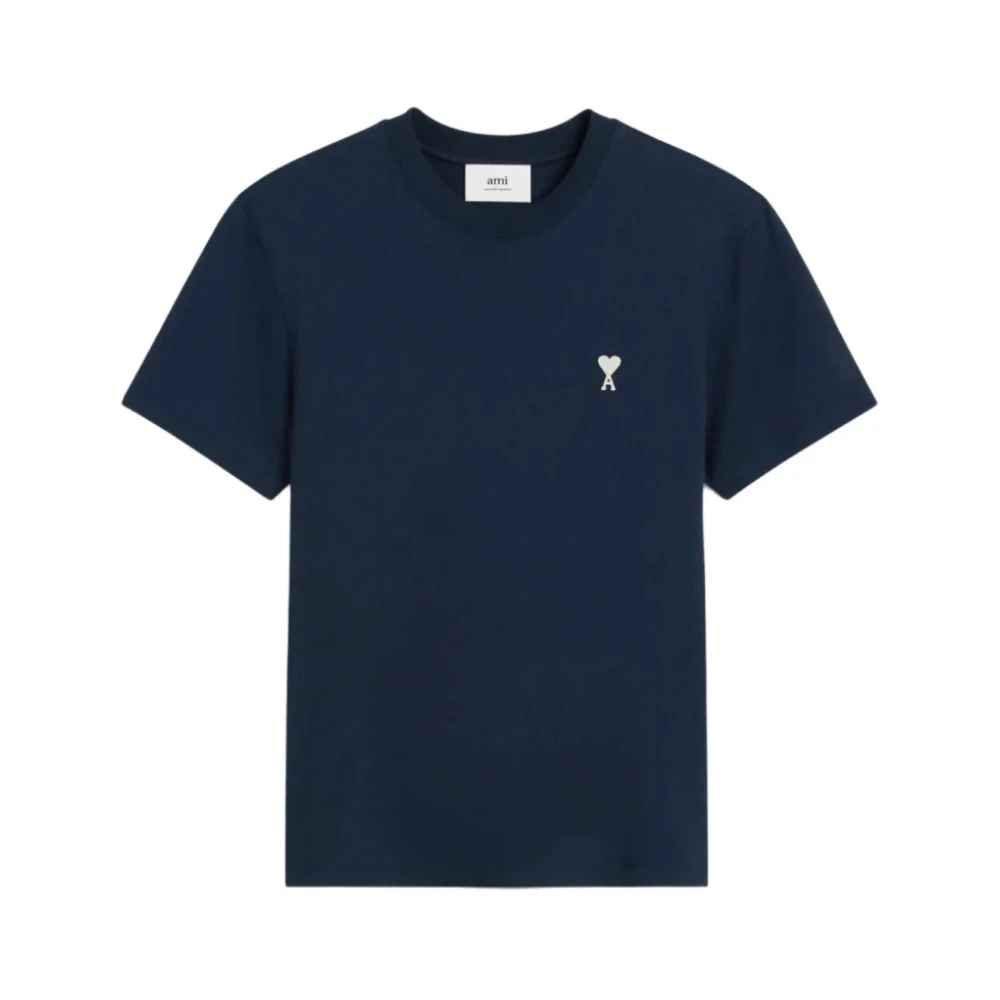 Ami Paris Uomo Blu Top, S, New,