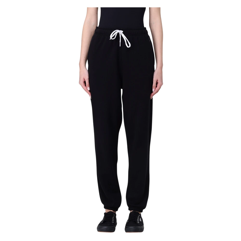 Polo Ralph Lauren Athletic Pants voor actieve levensstijl Black Dames