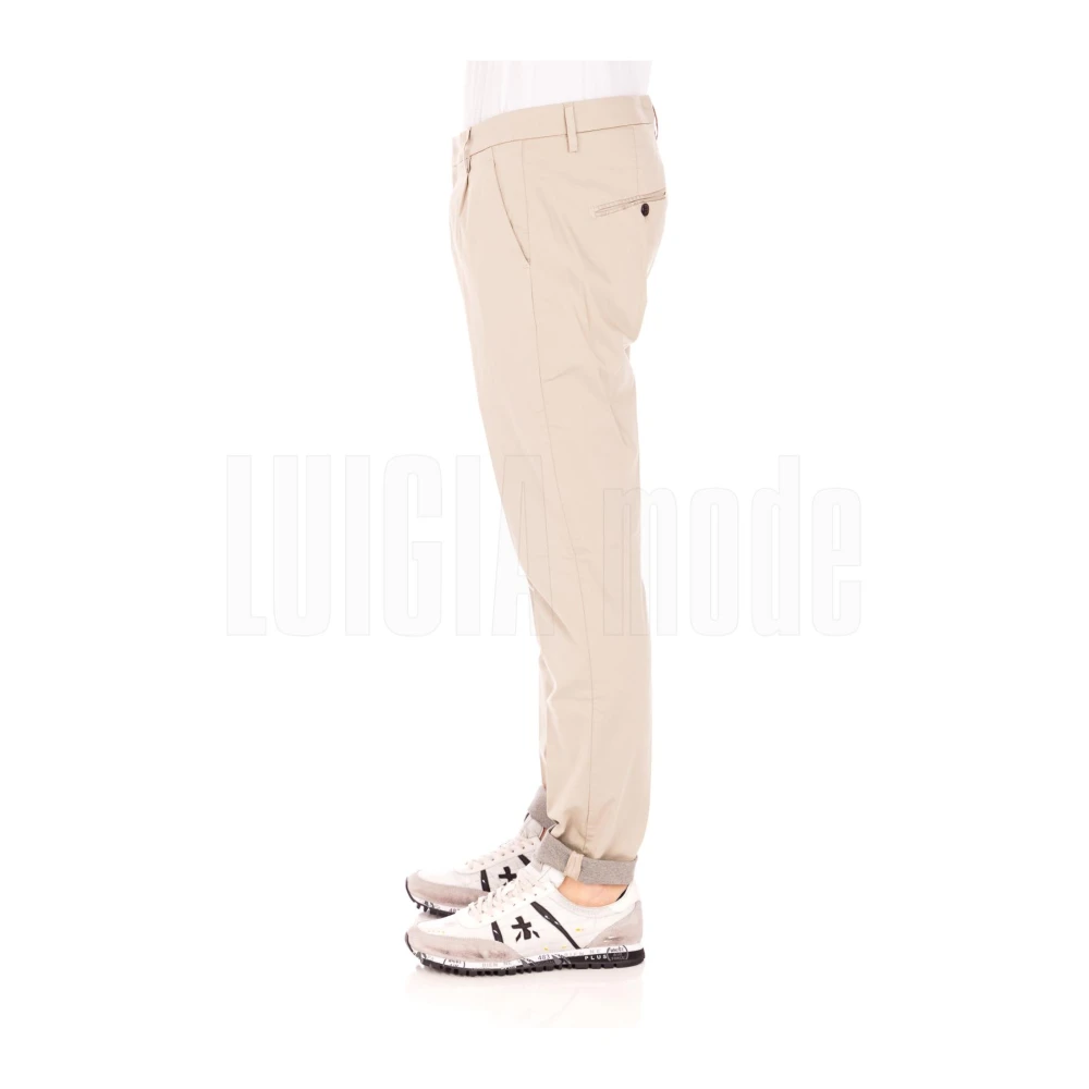 Dondup Gaubert Plooibroek Beige Heren