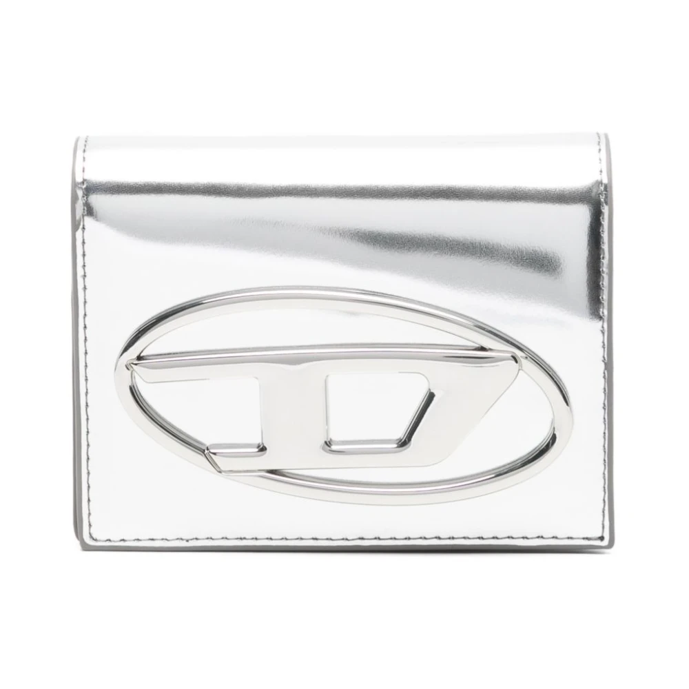 Diesel Women's Gray 1Dr Wallet Strap - Wallets & Cardholders - One Size - Accessories