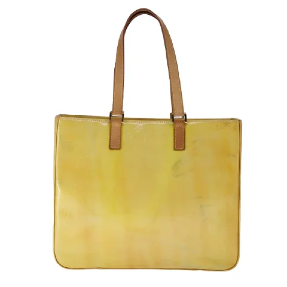 Louis Vuitton Vintage Pre-owned Leather totes Green Dames
