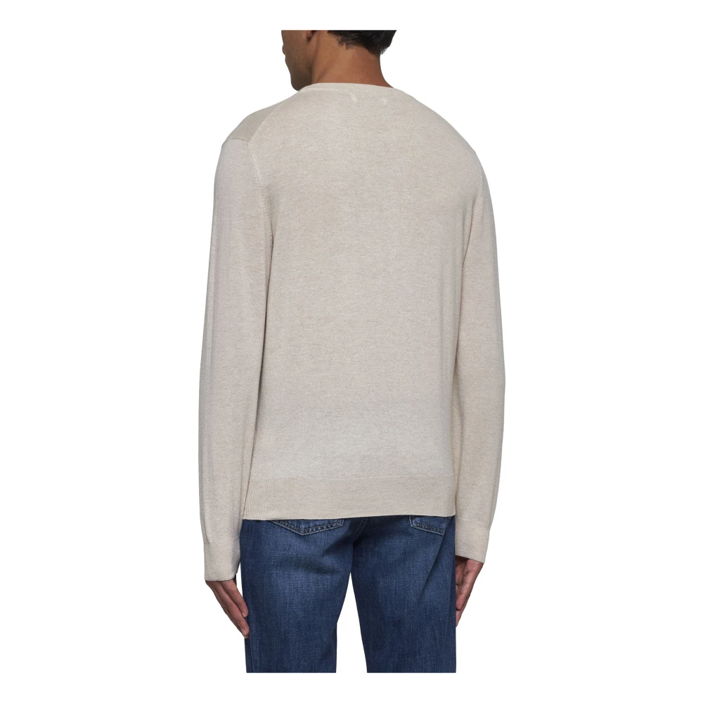 BRUNELLO CUCINELLI Luxe Gebreide Collectie Beige Heren