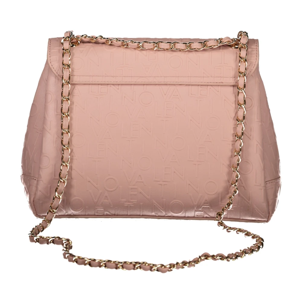 Valentino by Mario Valentino Roze Schoudertas met Kettingband Pink Dames