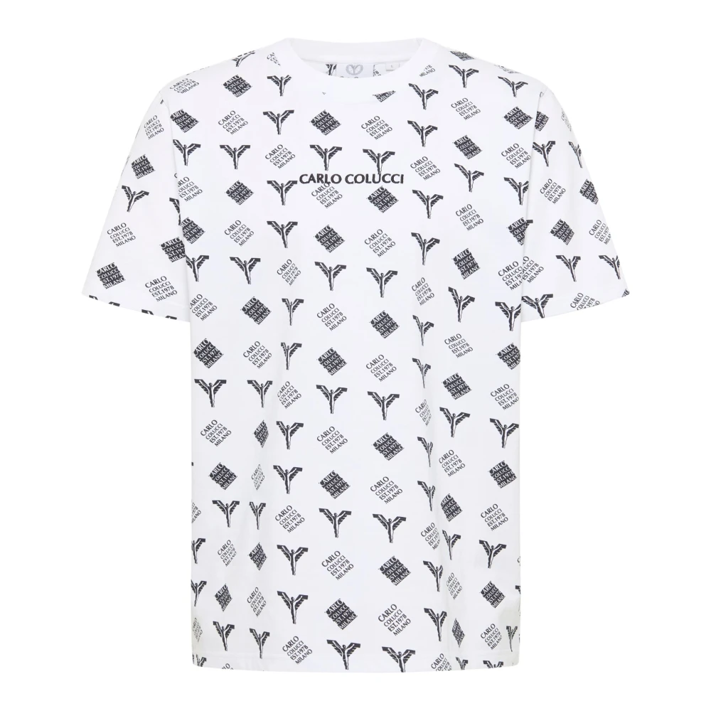 Carlo Colucci Men's White T-Shirts