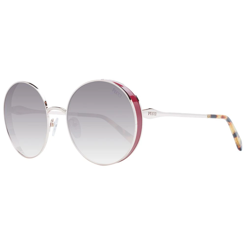 Pucci Women's Pink Round Sunglasses - Sunglasses - One Size- Accessories