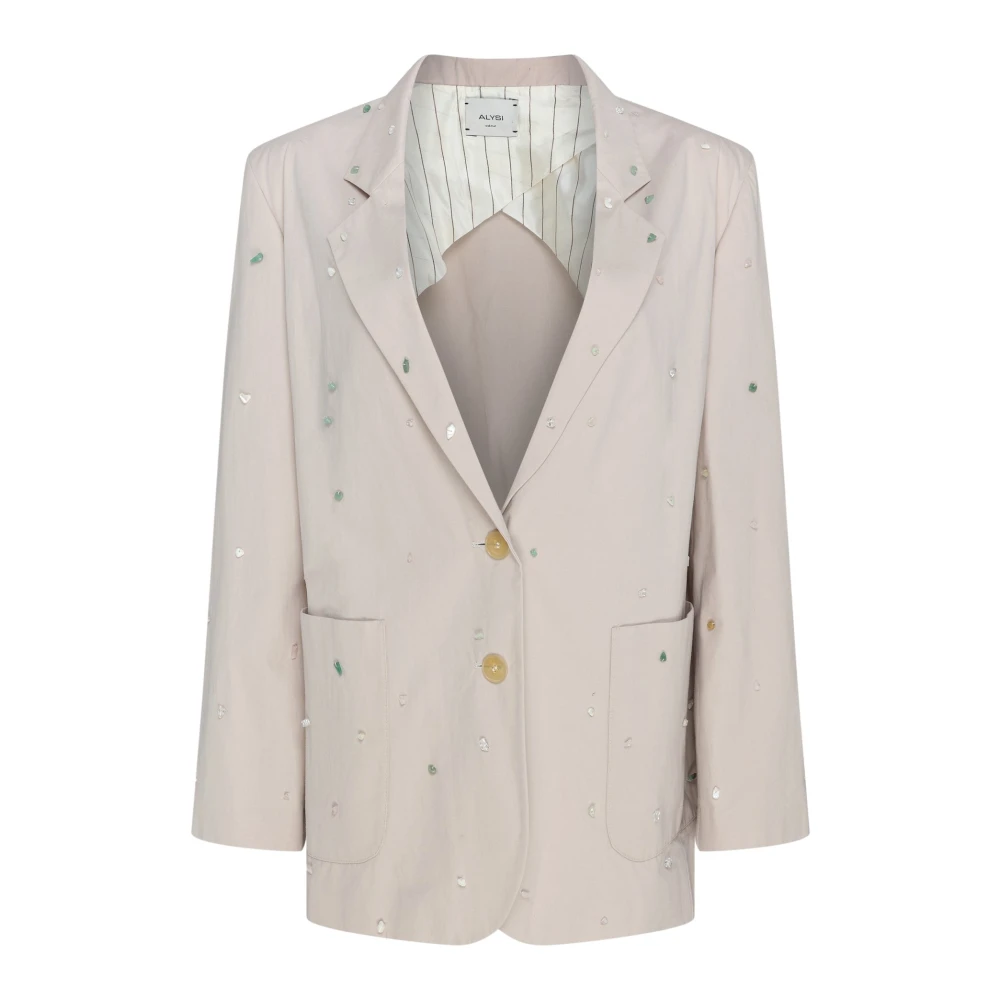Alysi - Jackets > Blazers - Pink - Alysi - Modalova