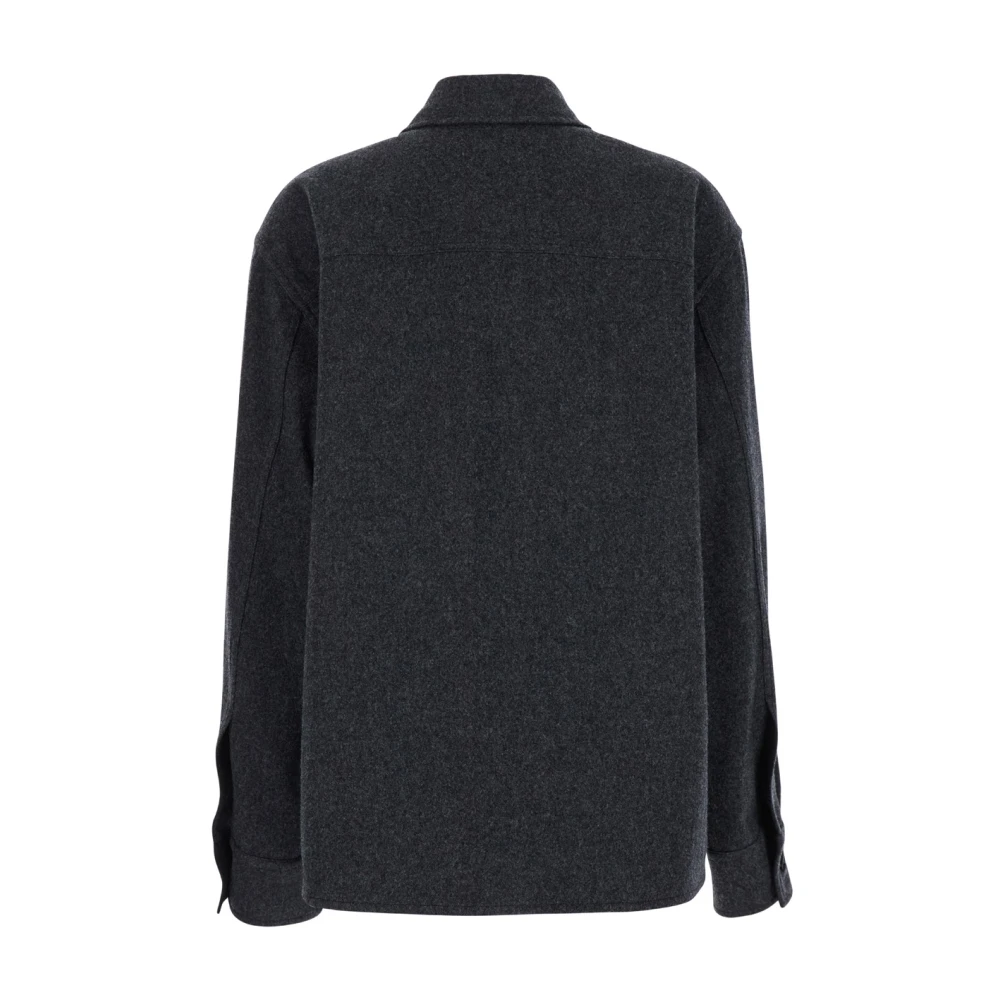Jil Sander Klassieke Grijze Overhemd met Lange Mouwen Gray Dames