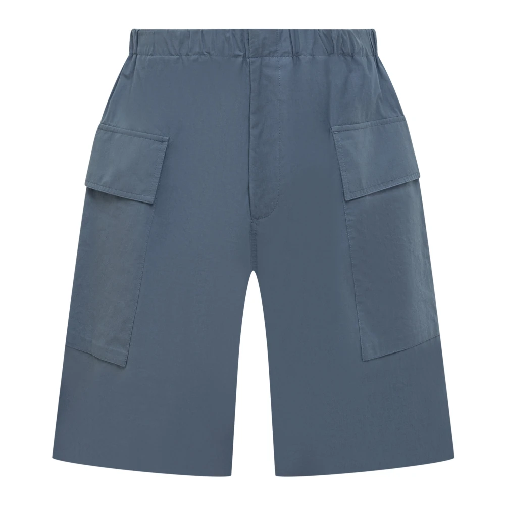 Jil Sander Casual Shorts Blue Heren