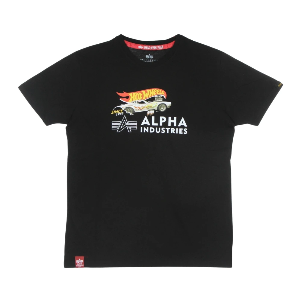 Alpha industries Rodger Dodger Tee T-Shirt Black Heren